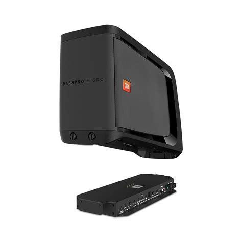 JBLBASSPROMICROBLK 8"(20cm) Active SUBWOOFER,140W RMS ClassD Amplifier ...