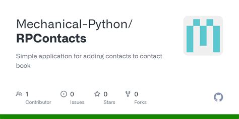Contact List in Python 的图像结果