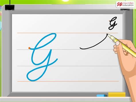 How To Write A Capital G In Cursive