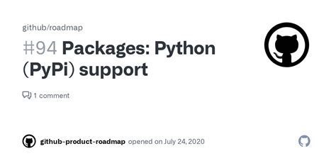 Image result for PyPI GitHub