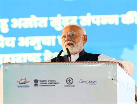 Entire world is looking towards Vadhvan Port today: PM Modi in Maharashtra