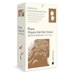 Buy Quik Henna Flora Organic Gel Double Use Hair Colour With QH+ | 100% ...