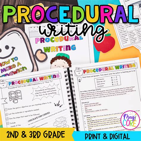 Image result for Procedural Writing Anchor Chart