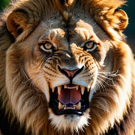 Angry Lion Facial Expressions | Stable Diffusion Online