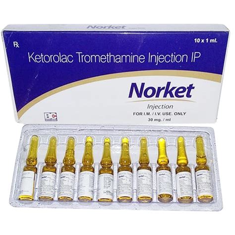 Ketorolac tromethamine 30mg/ml Injection Biochemix Healthcare Pvt. Ltd