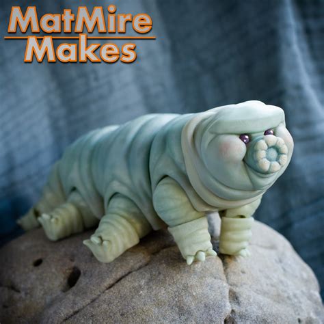 Fichier STL Tardigrade (ourson d'eau, porcelet de mousse) corps imprimé ...