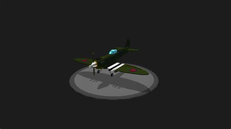 Image result for Spitfire Plane Simple