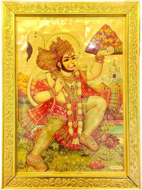 Bajaj Divine World | Hanuman ji photo frame for mandir home and office ...