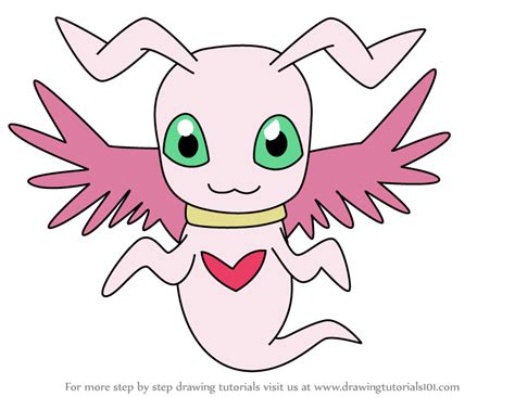 How to Draw MarineAngemon from Digimon (Digimon) Step by Step ...