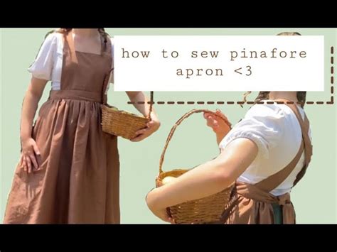 Pinafore Apron Tutorial
