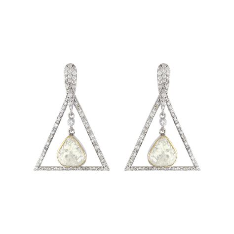 Polki trilogy Drops – Kalajee Jewellery