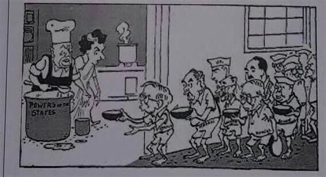 Study the below given cartoon and explain its concept Write and ...