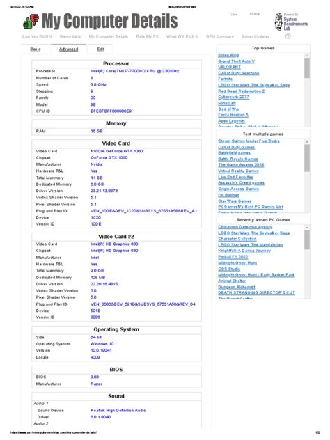 Computer Details 的图像结果