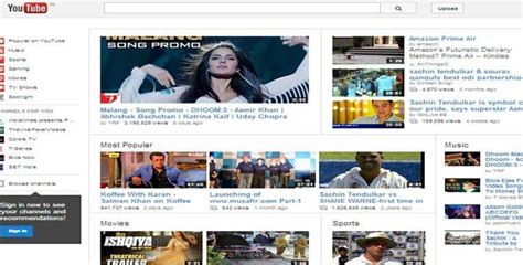 When Something Went Wrong With The YouTube Home Page