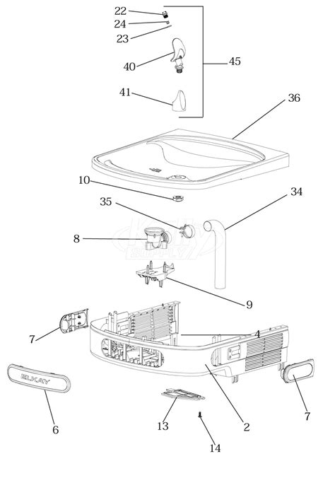 Elkay Water Fountain Parts List SwirlFlo – Regulator Replacement
