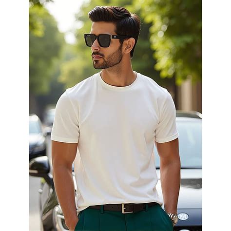 Buy Vincent Chase Grey Matte Black Full Rim Vincent Chase Polarized ...