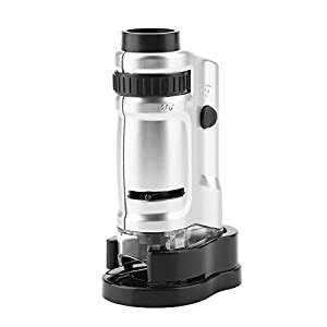 LED Illuminated Microscope, LED Microscope, 20X-40X Zoom LED Lighted ...