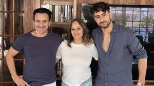 Saif Ali Khan seen with bandaged neck in new photo with son Ibrahim ...