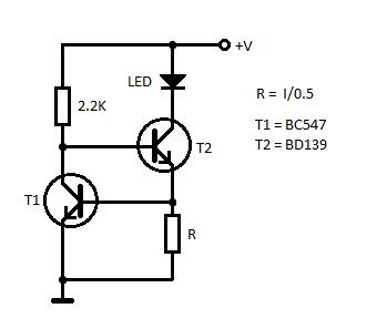 Image result for Constant Current LED Circuit
