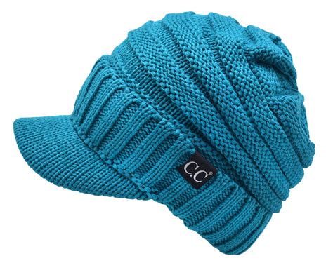 Buy Trendy Warm Oversized Chunky Soft Oversized Ribbed Slouchy Knit Hat ...