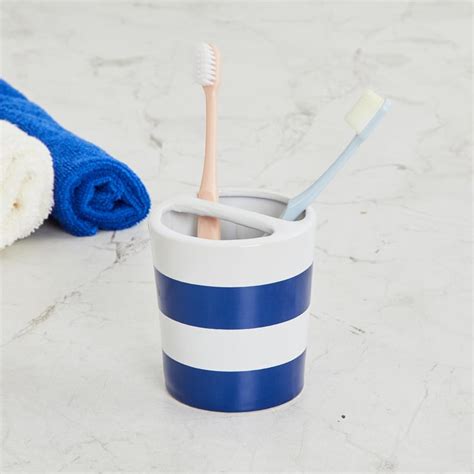Buy Slate Ceramic Tooth Brush Holder from Home Centre at just INR 399.0