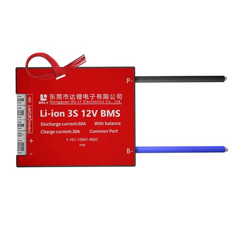 Buy DALY Smart BMS 3S 12V 60A Li-ion Battery Protection Module PCB ...