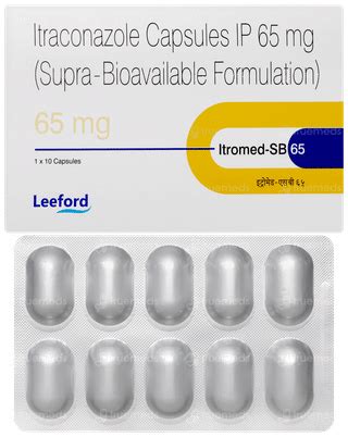Itromed Sb 65 Mg Tablet 10 - Uses, Side Effects, Dosage, Price | Truemeds