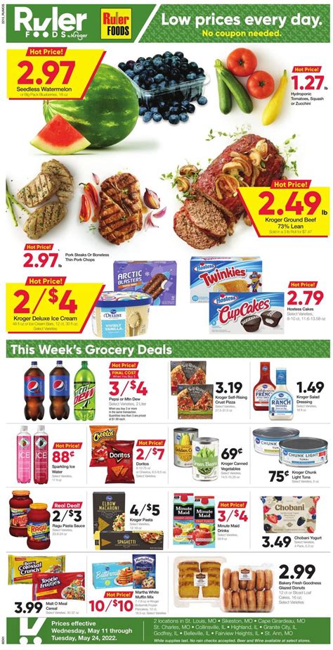Ruler Foods Ad Circular - 05/11 - 05/24/2022 | Rabato