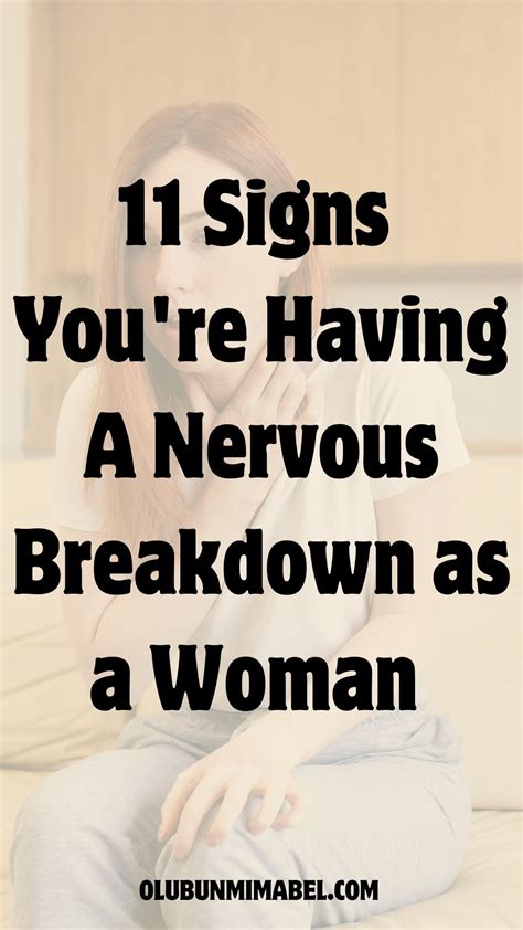 Best 13 11 Scary Symptoms Of A Nervous Breakdown – Artofit