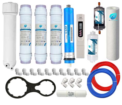 KWZ RO Service Filter kit of Membrane & Filter for All Type of Water ...