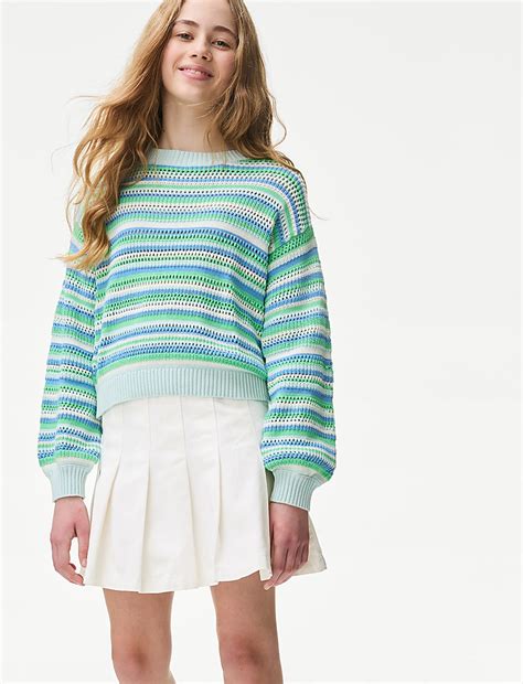 Buy Pure Cotton Skirt (6-16 Yrs) at Marks & Spencer