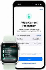 Track your pregnancy with Cycle Tracking - Apple Support (IN)