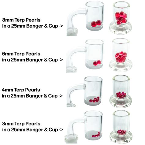 3mm Terp Pearls | Ruby | Dabbing Warehouse