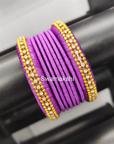 Image result for Thread Bangles Designs