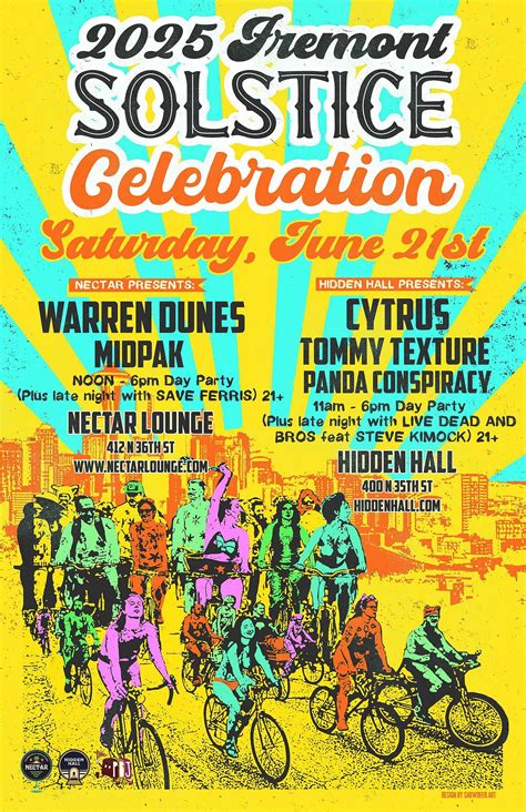 2025 FREMONT SOLSTICE DAY PARTY feat. WARREN DUNES, MIDPAK Tickets at ...