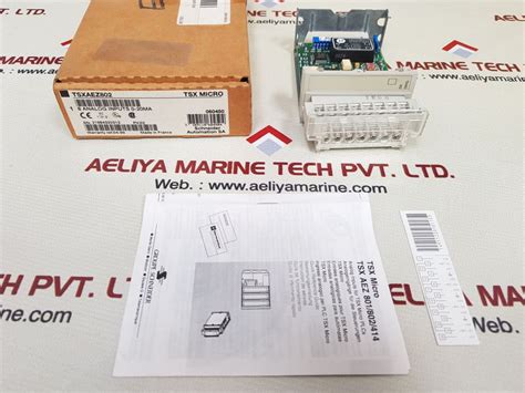Schneider TSXAEZ802 TSX Micro 8-Channel Analog Module – Aeliya Marine Tech