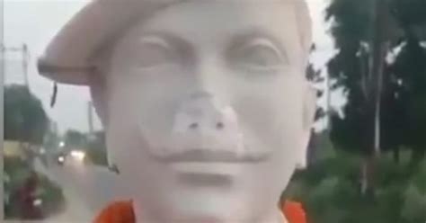 Miscreants Damage Statue Of Bhagat Singh On Independence Day In Saharanpur