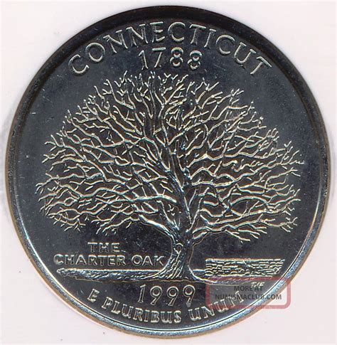 1999 - D Connecticut Quarters Ngc Ms68 Very Rare