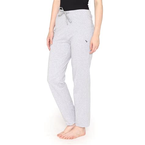 Vami Plain Cotton Rich Relax Lower For Women - Light Grey – BONJOUR