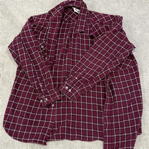 Women's Burgundy Shirt | Depop