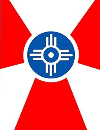 Buy Wichita Kansas Flag Journal Composition Book Book Online at Low ...