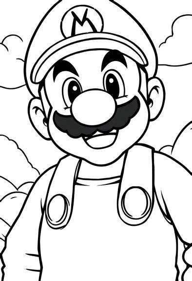 Mario Coloring Pages, 6 Free Printables | ColoringMaker