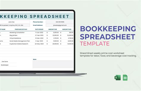 Image result for Using Excel for Bookkeeping