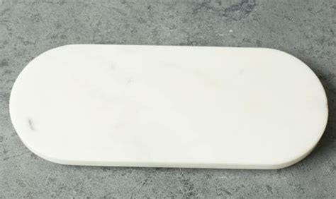 Buy White Marble Cutting Board | Chopping Board Stone Handmade | 12x7 ...