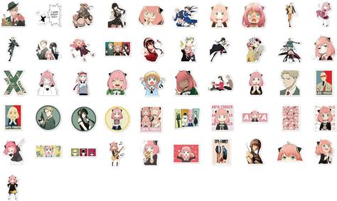 50PCS Anime Stickers Mixed Pack(50Pcs/Pack),Japanese India | Ubuy