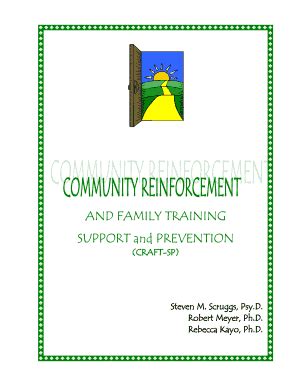 Fillable Online Community Reinforcement and Family Training Support and ...