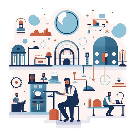 Vector professional business icon illustration line concept symbol ...