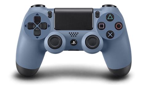 DualShock 4 Wireless Controller for PlayStation 4 - Gray Blue : Amazon ...