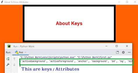 Image result for Python Tkinter Attributes