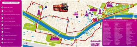 Seville sightseeing map - Ontheworldmap.com